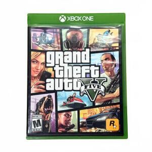 Grand Theft Auto V GTA 5 | Xbox One | Disc + Map + Booklet